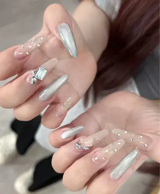 ネイル 長さだし専門店 M2　rikaのネイルデザイン