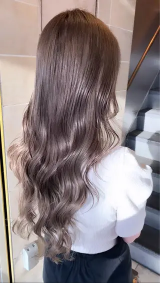 ロング カラー ヘアアレンジ ネイル マツエク・マツパ ブリーチ特化 / share 元太のヘアスタイル