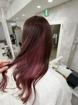 ロング カラー Eleanor 熊谷 macoのヘアスタイル