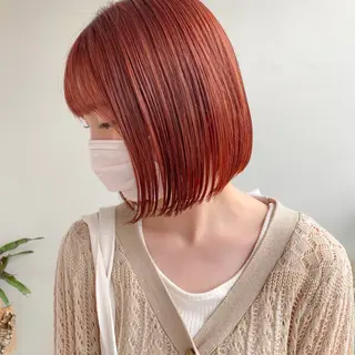 ミディアム カラー 中屋恵美🎨 Designカラーのヘアスタイル
