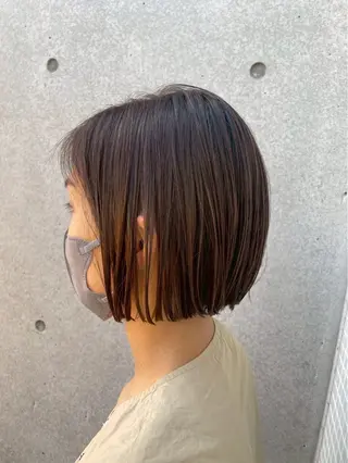 ショート 山崎 彩音のヘアスタイル