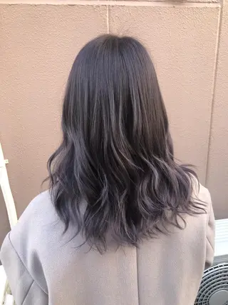 カラー ダブルスキルエクステ /羽エクステ白石宇由のヘアスタイル