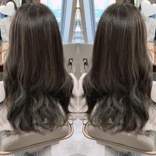 ロング カラー ヘアアレンジ 韓国hair🦋 Nanaのヘアスタイル