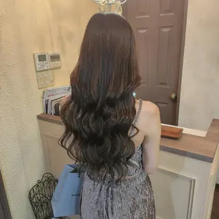 ロング ヘアアレンジ MagicMush ✴︎シールエクステのヘアスタイル