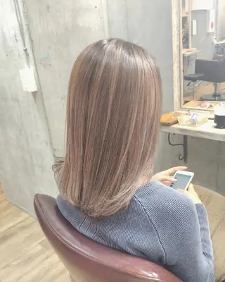 ミディアム 6月オープン♪豊見城 Lodattu✁清水のヘアスタイル
