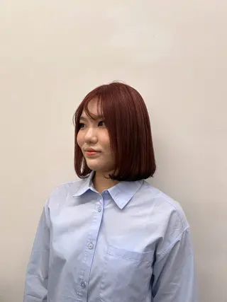 カラー 透明感ベージュ🤎 ナチュラルレイヤーのヘアスタイル