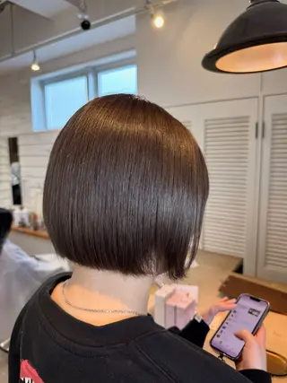 ショート 大谷 歩未のヘアスタイル