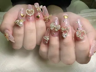 ネイル lucky nail 歌舞伎町のネイルデザイン