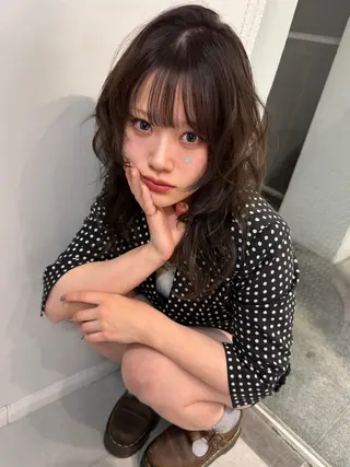 セミロング カラー 🍬カラー特化🍬 Kirari🪄のヘアスタイル