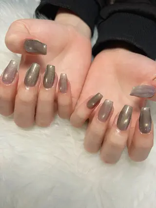 ネイル ゴテゴテ💙ワンホン リオナのネイルデザイン