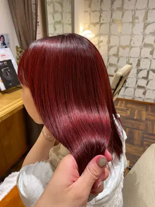 ミディアム カラー 【髪質改善美容師】 KAITOのヘアスタイル