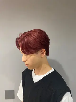 ショート カラー メンズ Masahiro💎 メンズ縮毛矯正💎のヘアスタイル