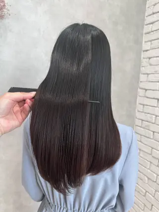 ロング デザインカラー/ ジュンナのヘアスタイル