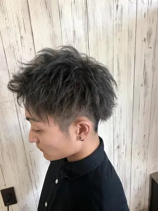 ショート カラー メンズ hairsolon Geminiのヘアスタイル