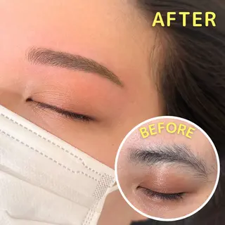 アイブロウ HAIR&MAKE POSH 日暮里のネイルデザイン