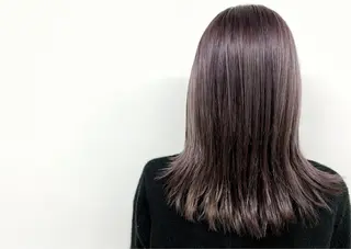 セミロング カラー ⭐️当日OK⭐️ 岩田峻のヘアスタイル