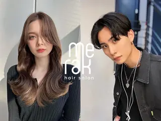 ロング カラー パーマ ヘアアレンジ メンズ 縮毛矯正+モテカラー 🎀✨MIHOのヘアスタイル