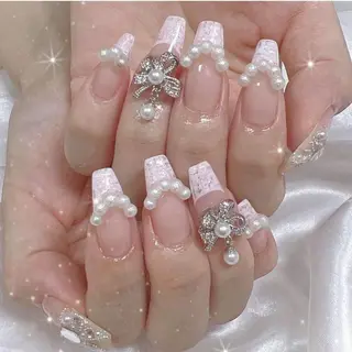 ネイル Lee Nails チップ長さだし専門店のネイルデザイン