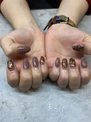 ネイル シンプリーワン 渋谷店🕯️RINAのネイルデザイン