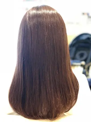 ロング 菊池 栄里奈のヘアスタイル