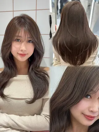 ロング 色気レイヤースタイル 洒落色気ヘアマサトのヘアスタイル