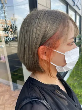 ショート EARTH  紫竹山 🦋本間未来🦋のヘアスタイル