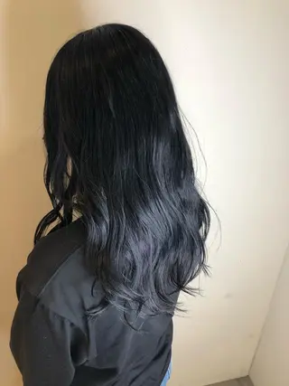 セミロング カラー ヘアアレンジ 髪質改善 MAKIのヘアスタイル