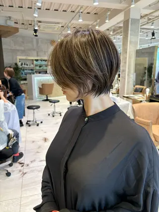 ショート 大人ショート特化/ カットモデル/表参道のヘアスタイル