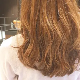 ロング カラー sano sayakaのヘアスタイル