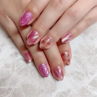 ネイル マジック ミラーのネイルデザイン