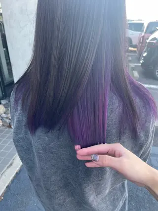 ロング カラー 艶髪/透明感カラー/ 韓国/nonokaのヘアスタイル
