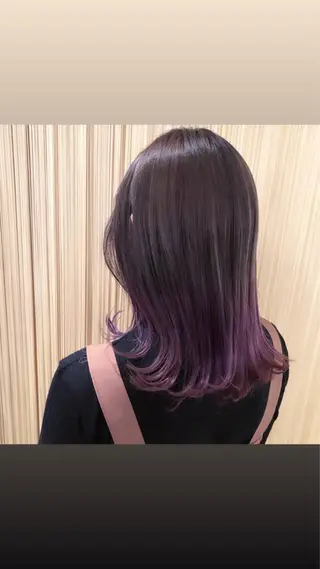 セミロング くせ毛×ショート 上岡勇祐のヘアスタイル