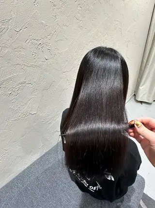 ロング カラー 【髪質改善】 夏目結以のヘアスタイル