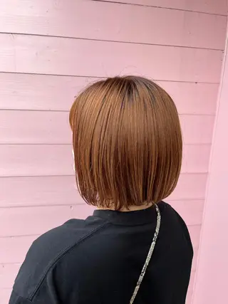 ショート カラー 【史上最高】口コミ No.1/ナツキのヘアスタイル