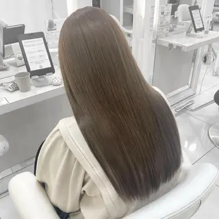 カラー パーマ 🫧艶髪🫧 桑名れもんのヘアスタイル