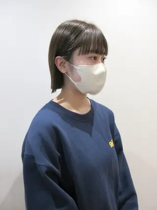 ショート カラー ボブ美容師💛 AYUMIのヘアスタイル