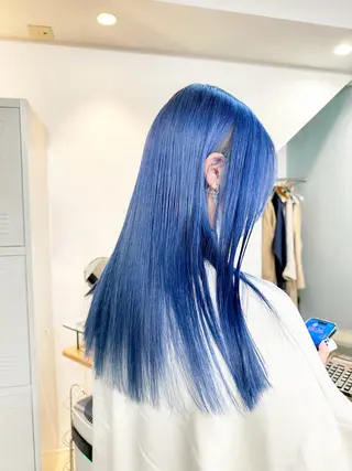 ロング ハイトーン🫧艶髪 MAIKAのヘアスタイル