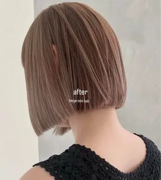 カラー 熊谷 由貴のヘアスタイル