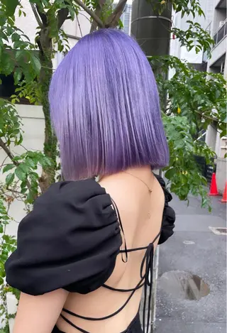ミディアム カラー 🦋うる艶透明感ヘア 今井達也のヘアスタイル
