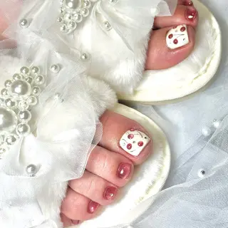 ネイル ルシイ🎀新宿長さ 出しパーツ専門店のネイルデザイン