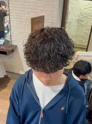 パーマ メンズ Hazu 【パーマ特化美容師】のヘアスタイル