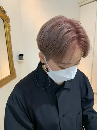 ショート ダブルカラー/透明感 💈JUNYA💈のヘアスタイル