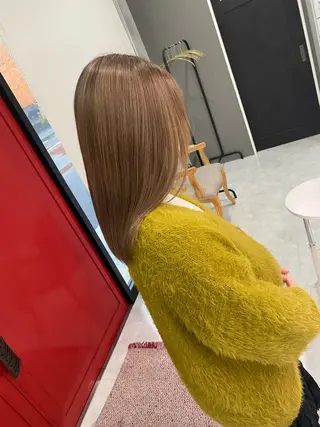 ロング カラー 宇佐美 柊のヘアスタイル