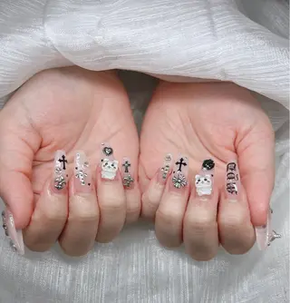 ネイル Lee Nails チップ長さだし専門店のネイルデザイン