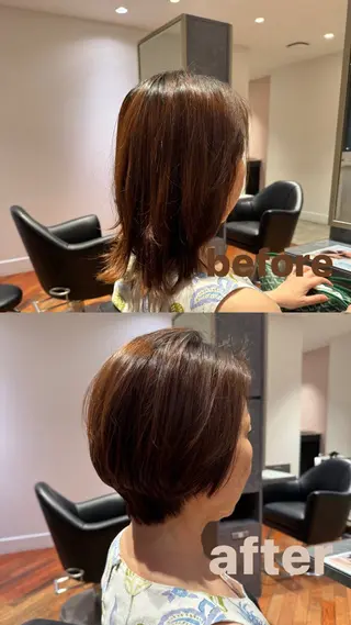 ショート 似合わせカット/ すずきたつやのヘアスタイル