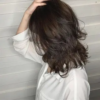 セミロング メンズ特化美容師/ 新井　洸太のヘアスタイル