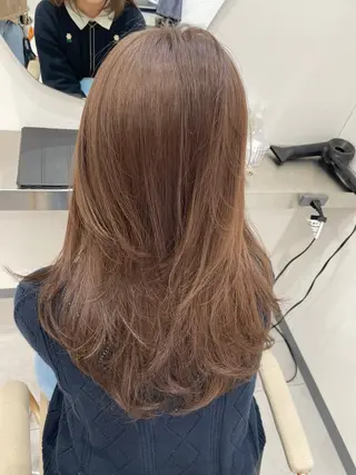 セミロング カラー N°Elune RINNAのヘアスタイル