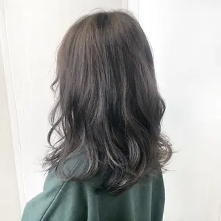 セミロング カラー [MOK京都北白川店 ]黒田蓮音のヘアスタイル
