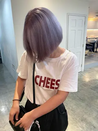 ショート カラー mizu🐾 hair braceのヘアスタイル