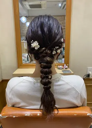 ヘアアレンジ 大谷 茉のヘアスタイル